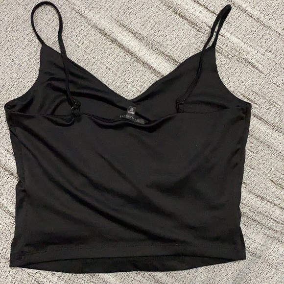 V Neck Crop Cami - Picture 2 of 4